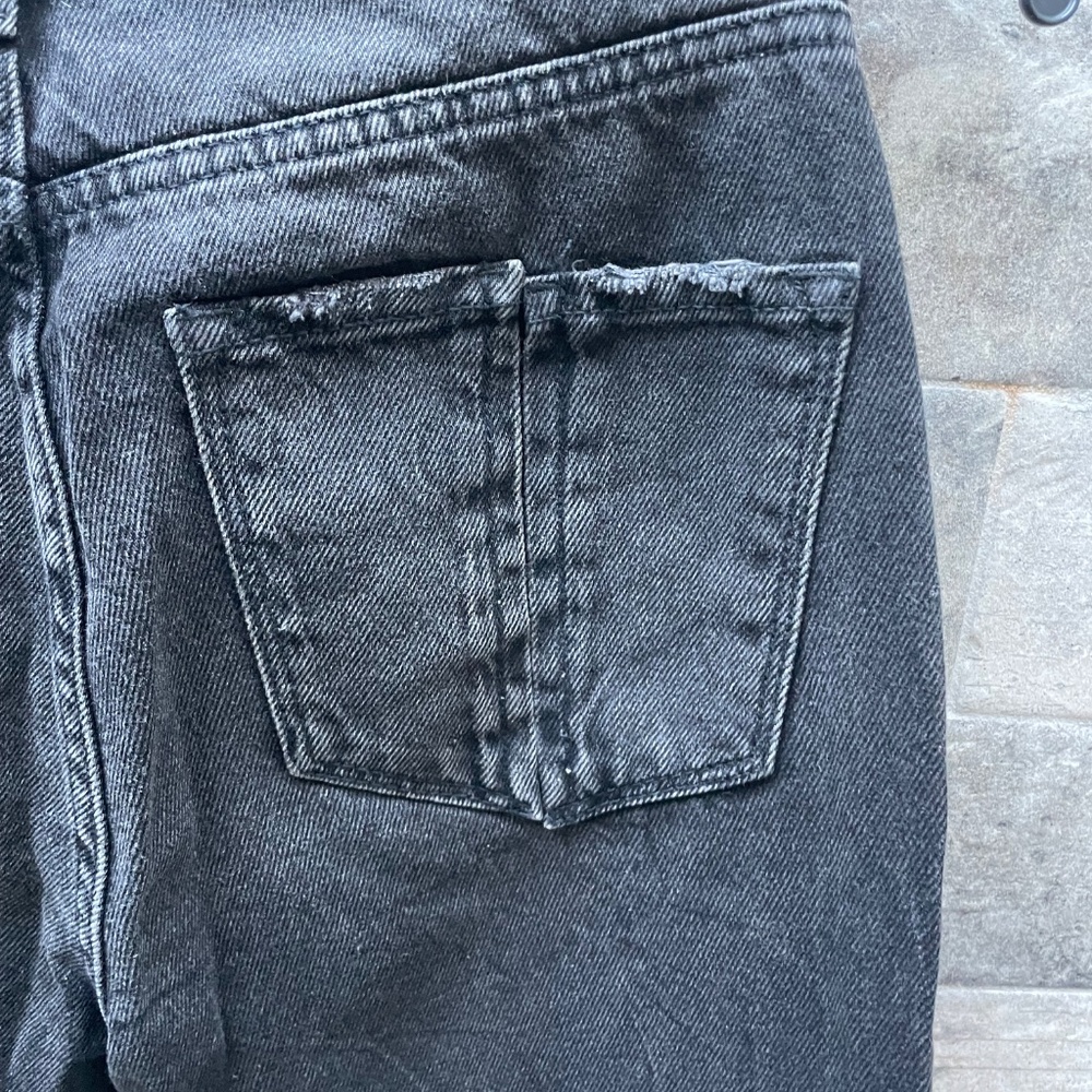 ❤️ URBAN OUTFITTERS BLACK DISTRESSED DENIM JEANS SIZE 26 - Picture 11 of 12